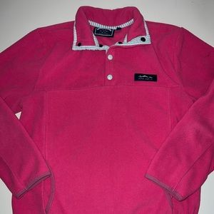 Lauren James 1/2 button up fleece jacket - size M - very good condition